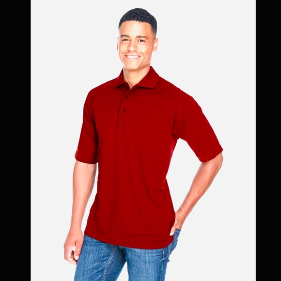🌟 Eperformance™ Pique Polo Shirt - Picture 1 of 7